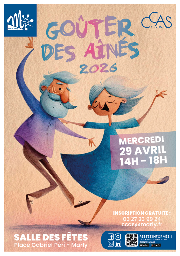 Goûter des aînés 29 avril 2026