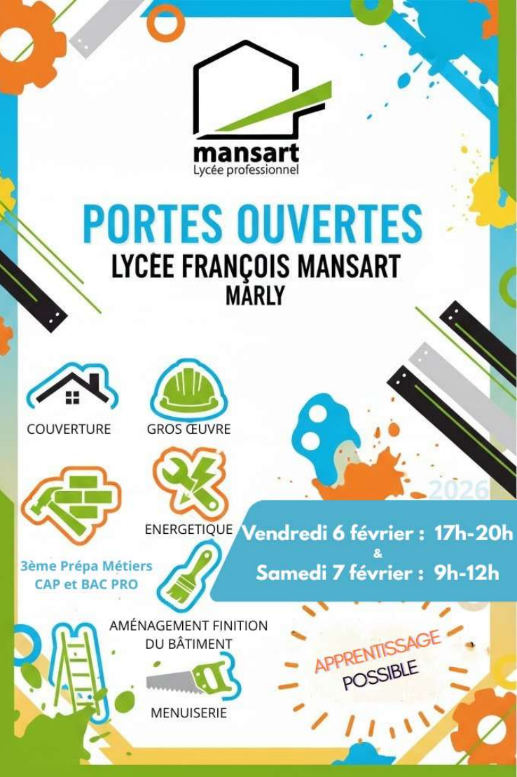 Journées Portes Ouvertes Lycée François Mansart
