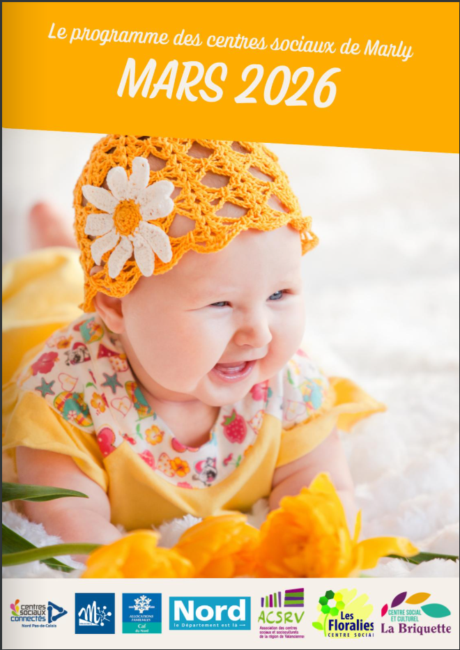 Programme des centres sociaux : mars 2026