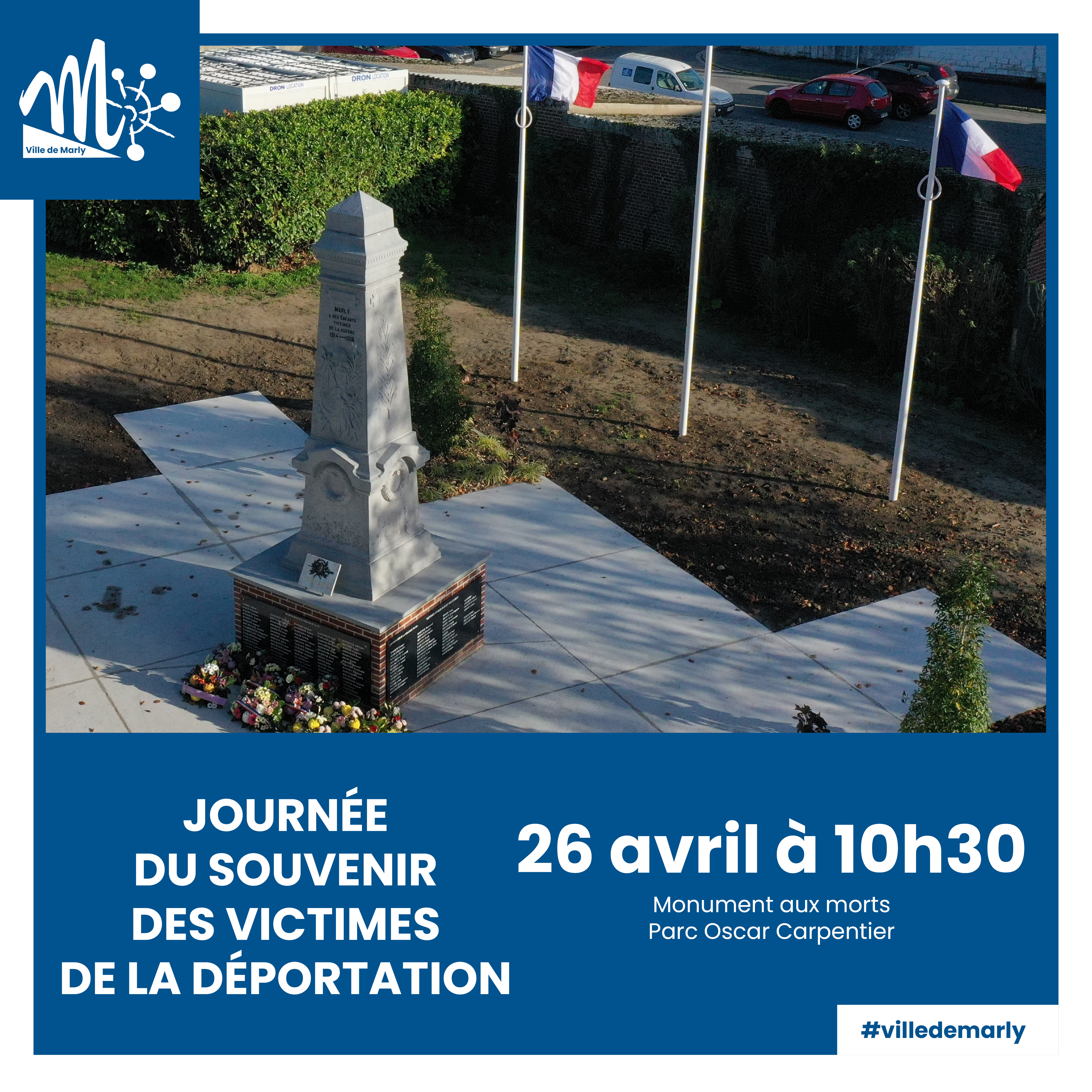 Cérémonie de la journée du souvenir des victimes de la déportation