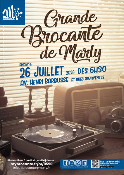 Grande Brocante de Marly 2026