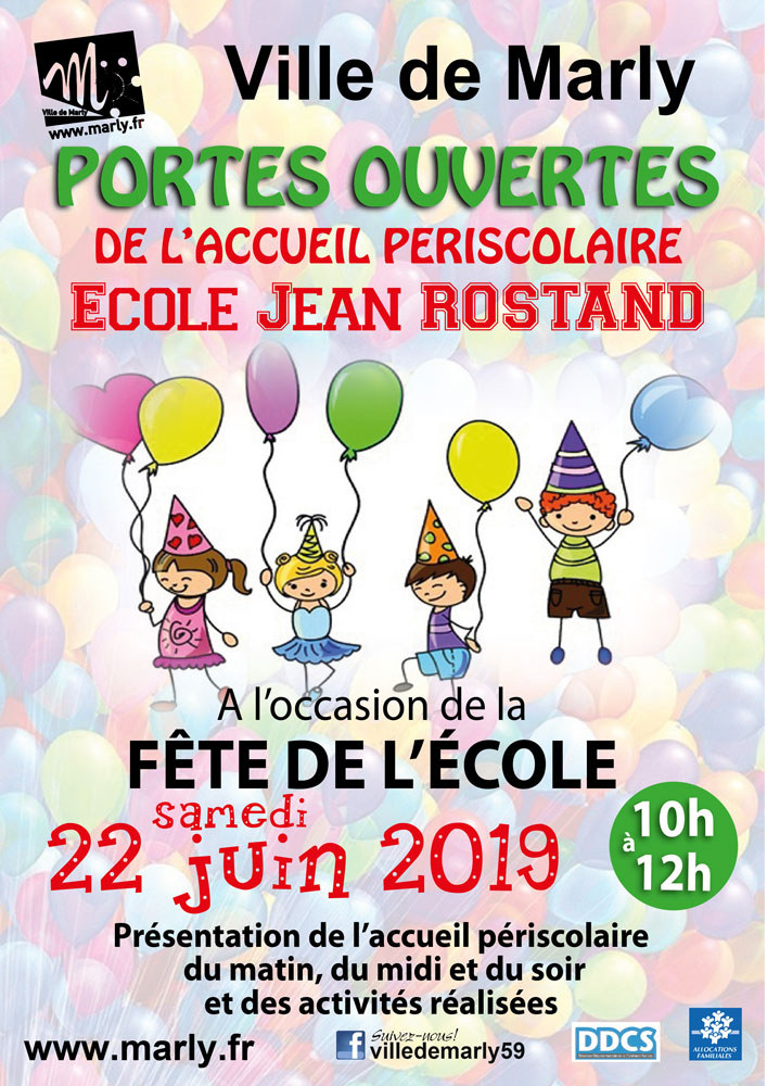 Portes ouvertes Accueil périscolaire lors de la fête de l'école Jean Rostand