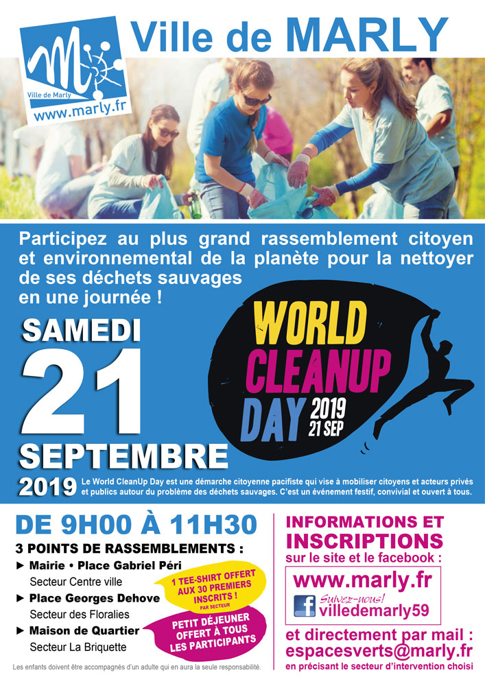 World Cleanup Day Marly