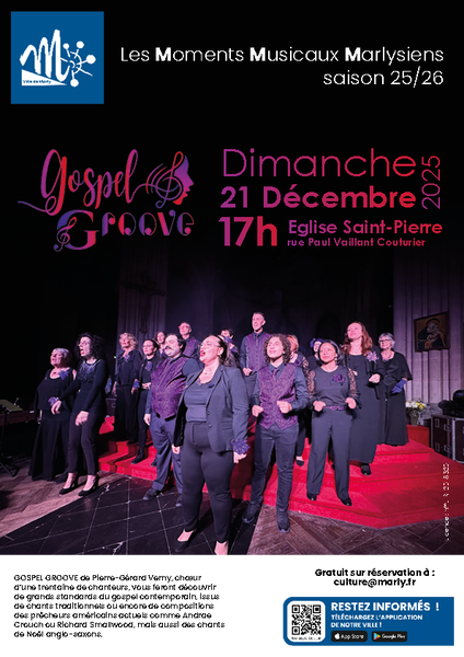 MMM décembre 2025 : Gospel Groove