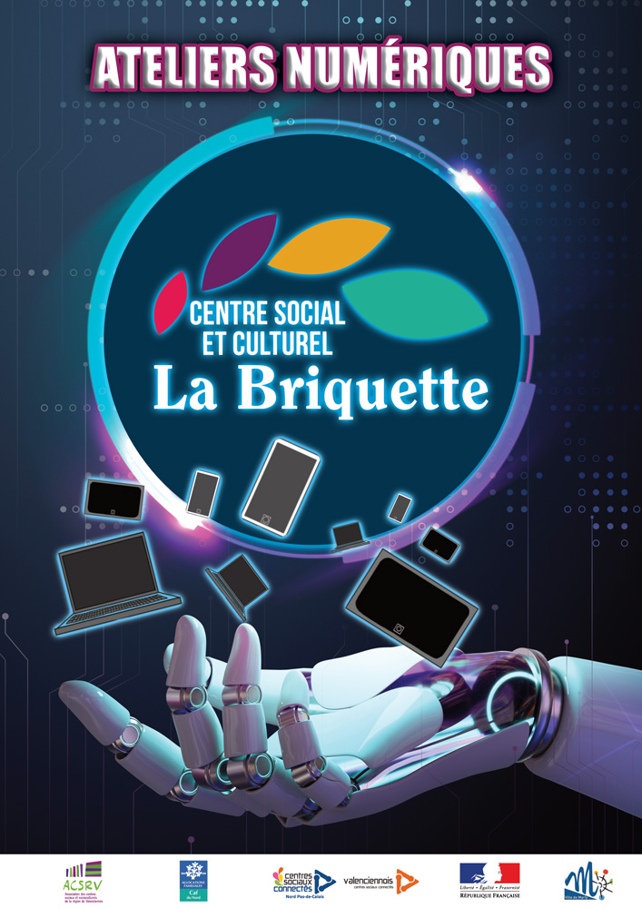 Ateliers numériques - Centre Social de la Briquette