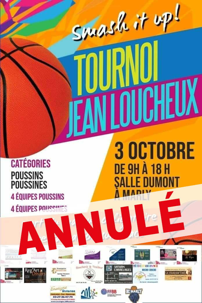 Tournoi Jean Loucheux organisé par le BCM - Annulé