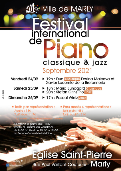 Festival international de Piano classique & Jazz