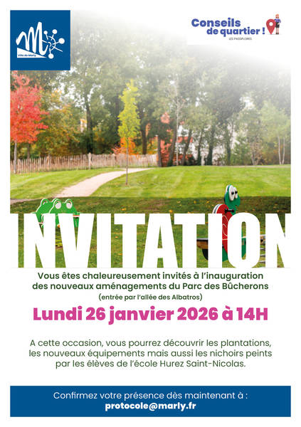 Inauguration Parc des bûcherons