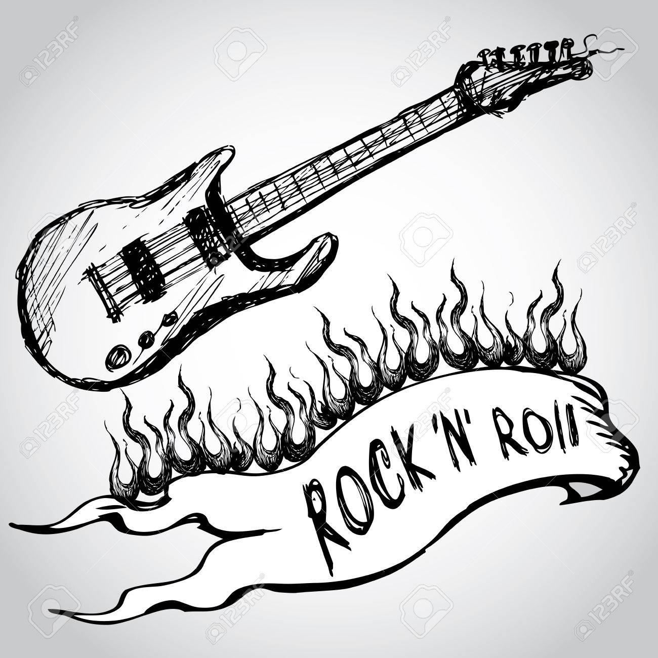 ROCK, DRUMS & GUITARS