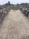 Enherbement du cimetière - octobre 2019