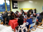 Petit déjeuner en familles à l'école Nelson Mandela - 18 10 2019