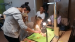 Atelier vidéomapping centre social de la Briquette 2021